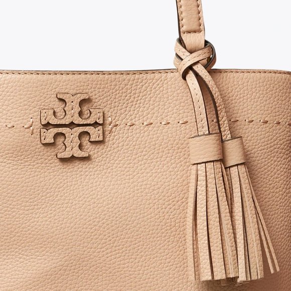 Tory Burch Devon Sand McGraw Tote - Picture 3 of 5